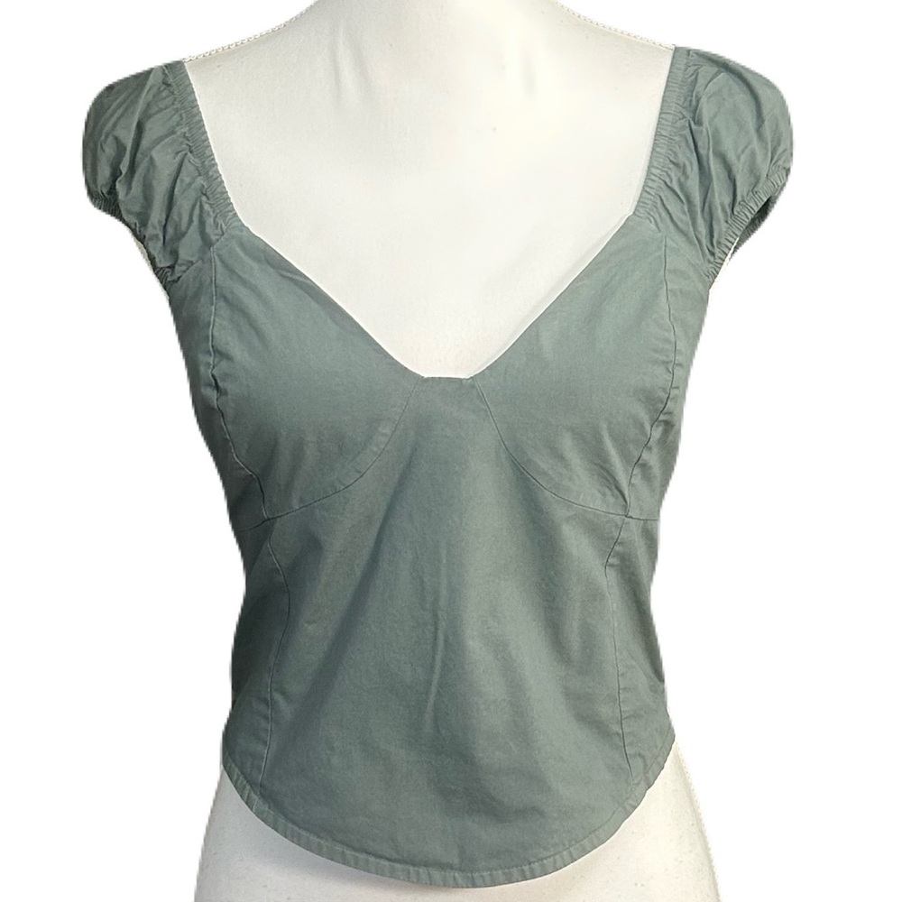 Aerie Pointelle Boxer Top, Size Small